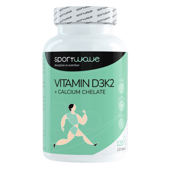 Sport Wave Vitamin D3K2 + Calcium chelate