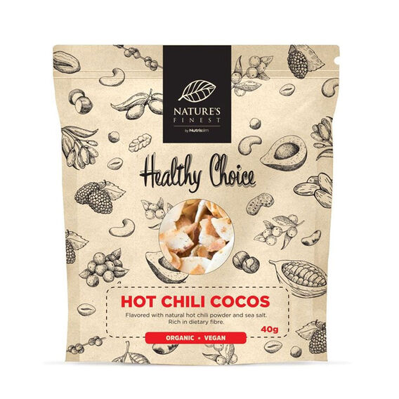 Nutrisslim Hot Chili Cocos BIO 40 g bez příchutě