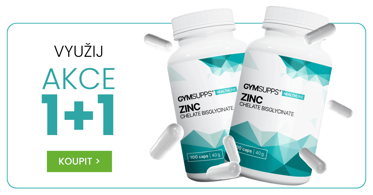GymSupps Zinek 1+1
