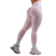 Růžová Nebbia Kompresní push-up legíny s leopardím vzorem PRIMAL 849