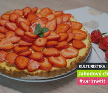 Recept na lahodný jahodový cheesecake - #varimefit