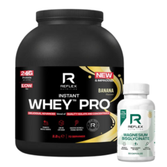 Instant Whey Pro 2,2kg + Albion Magnesium 90cps