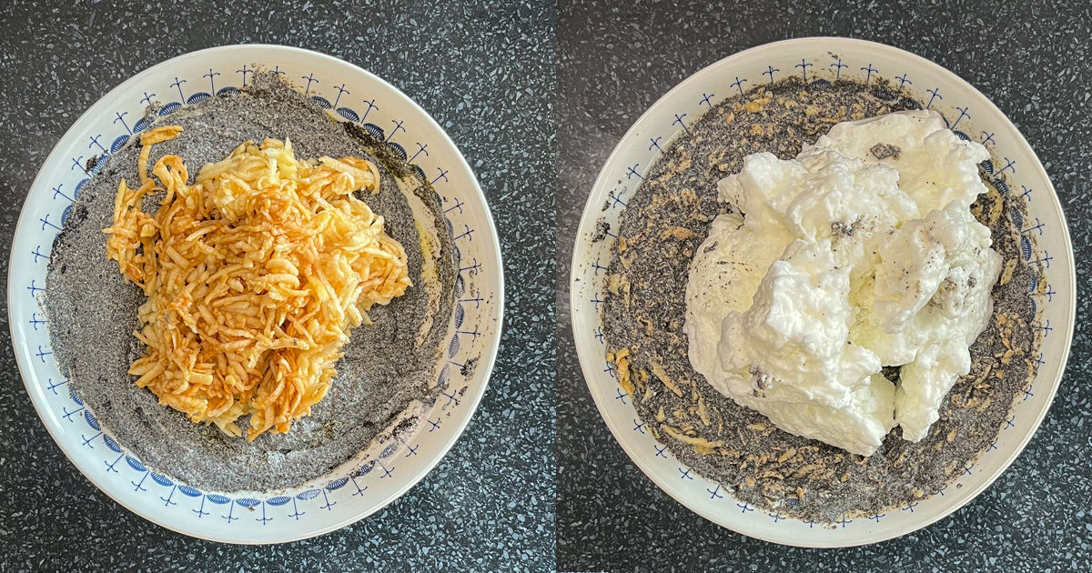 Druhý krok receptu