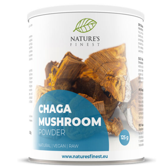 Nutrisslim Chaga Mushroom 125 g bez příchutě