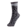 Černá Nebbia Crew ponožky s leopardím vzorem PRIMAL 106