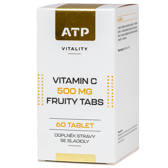 ATP Vitality Vitamin C 500 mg Fruity Tabs - 60 tablet