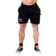 Černá Nebbia Teplákové kraťasy GYM BRO 352