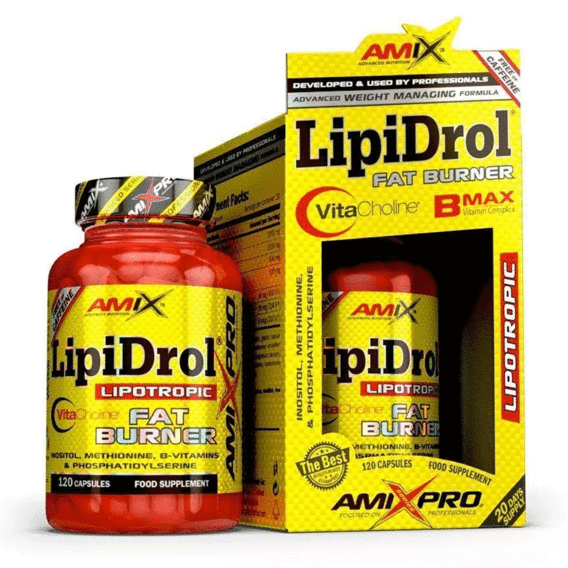 Amix LipiDrol Fat Burner 120 kapslí