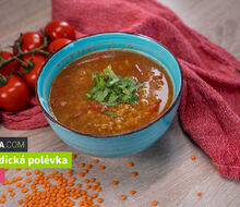 Tradiční indická rajčatová polévka s červenou čočkou - #varimefit