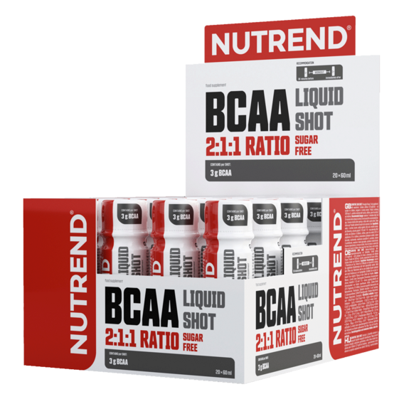 Nutrend BCAA Liquid Shot 60ml bez příchutě