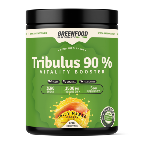 GreenFood Performance Tribulus 90% 420g - malina