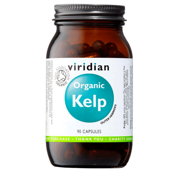 Viridian Kelp Organic - 90 kapslí