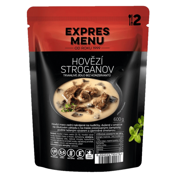 Expres menu Stroganoff wołowy