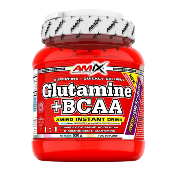 Amix Glutamina + BCAA w proszku