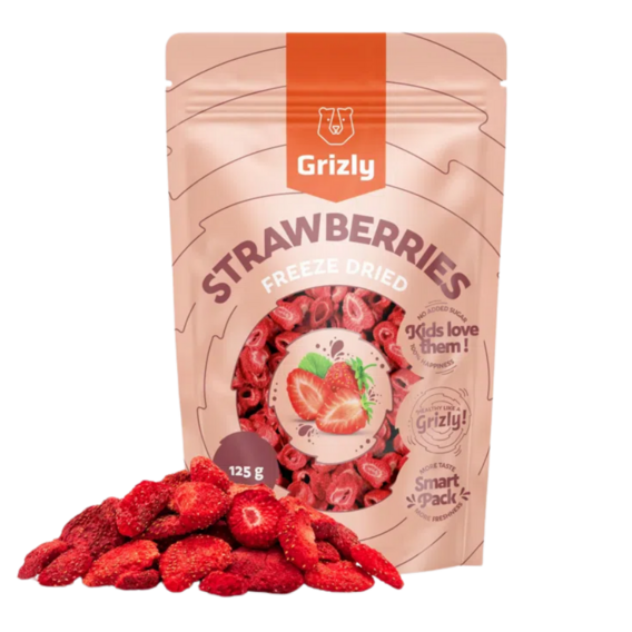 Grizly Liofilizowane truskawki XXL
