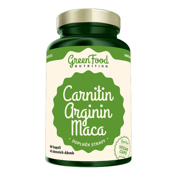 GreenFood Karnityna Arginina Maca