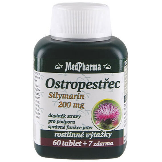 MedPharma Ostropest plamisty, sylimaryna