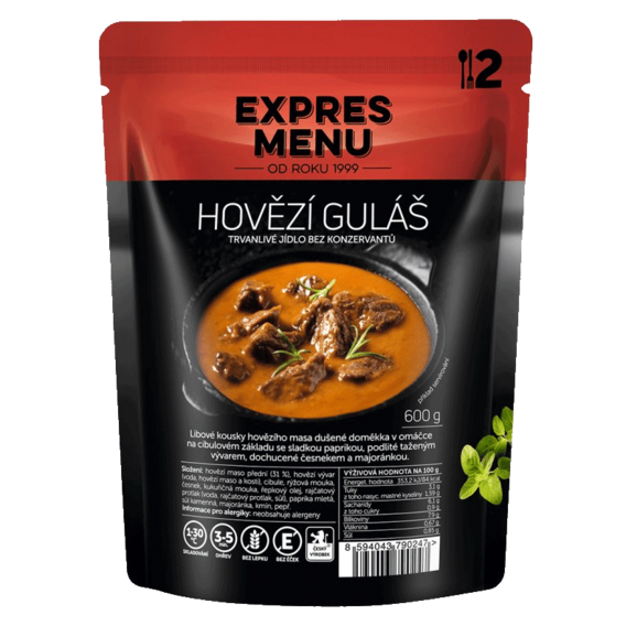 Expres menu Gulasz wołowy