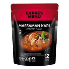 Expres menu Massaman kari s kachním masem