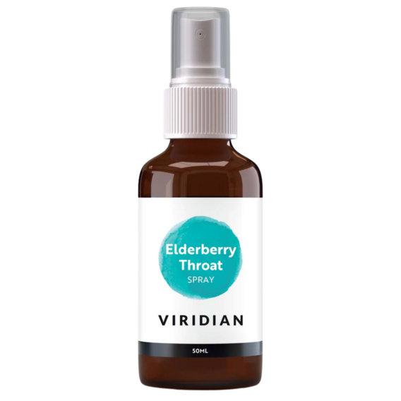 Viridian Spray do gardła z czarnego bzu