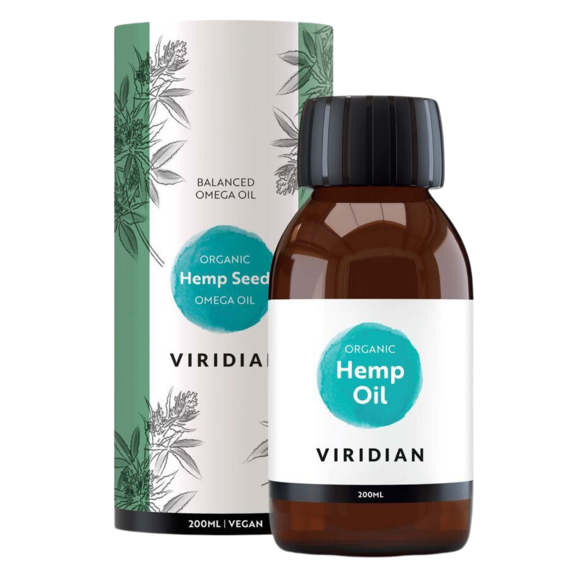 Viridian Organiczny olej z nasion konopi