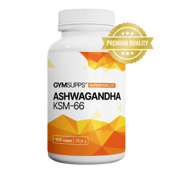 GymSupps Ashwagandha KSM-66 600 mg