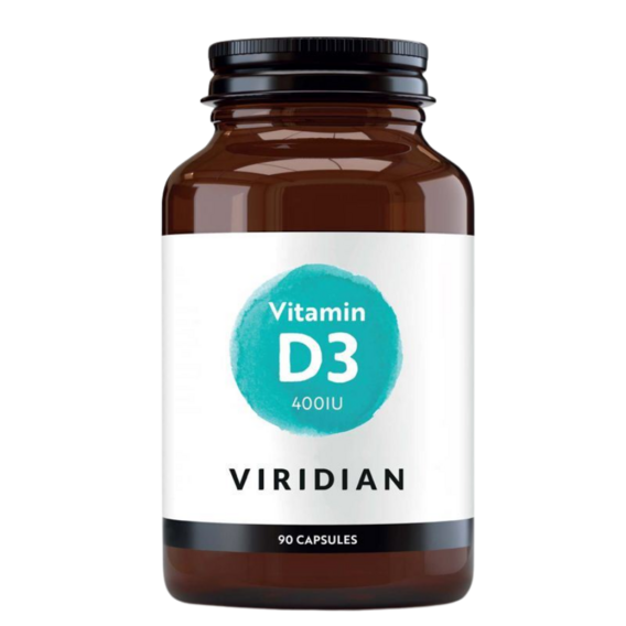 Viridian Witamina D3 400IU