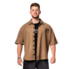 Nebbia Washed-off oversized košile 90s THROWBACK 347