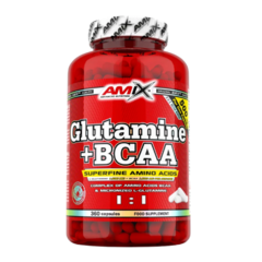 Amix Glutamine + BCAA kapsle