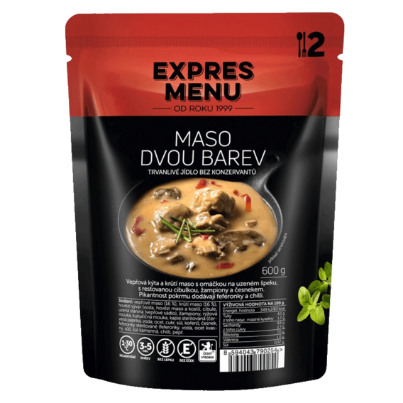Expres menu Mięso w dwóch kolorach