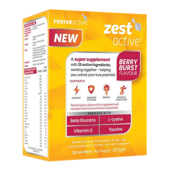 reviveactive® Zest Active (energia, odporność, mózg, funkcjonowanie mięśni)