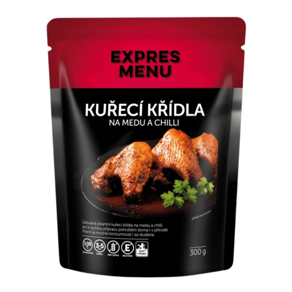 Expres menu Skrzydełka z kurczaka z miodem i chilli