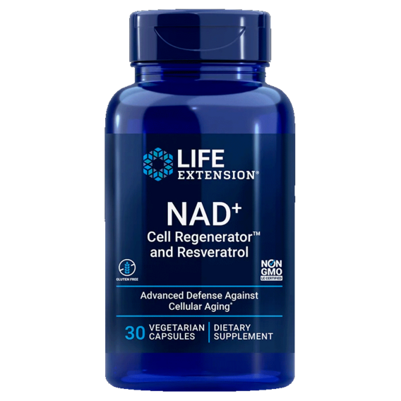 Life Extension NAD+ Cell Regenerator™ i resweratrol