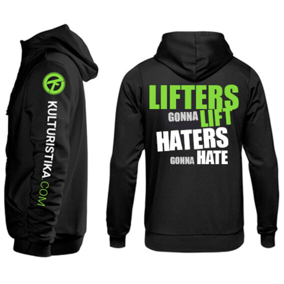 Kulturistika.com Męska bluza z kapturem Hardcore