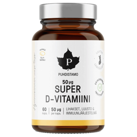 Puhdistamo Super Witamina D 2000iu