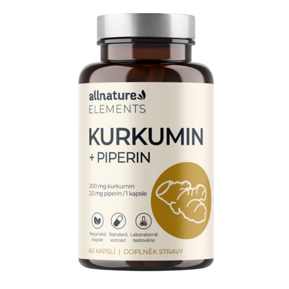 Allnature Kurkumina z piperyną