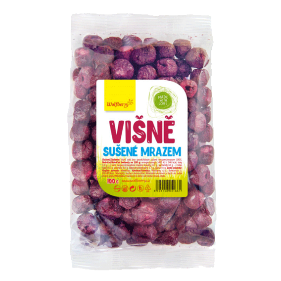 Wolfberry Liofilizowane wiśnie