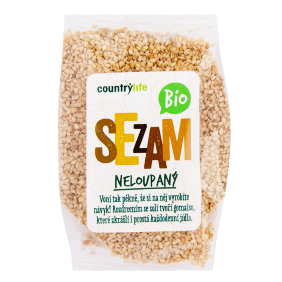Country Life Organiczny niełuskany sezam