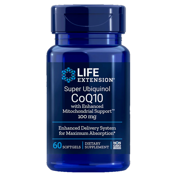 Life Extension Super Ubichinol CoQ10 z ulepszonym wsparciem mitochondriów 100mg