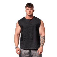 Nebbia Washed-off mikina bez rukávů BEASTIN' 361
