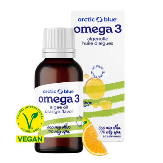 arctic blue® Kids Vegan Omega 3 (350 mg DHA, 170 mg EPA, 30 mg DPA)