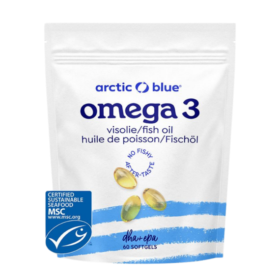 arctic blue® Omega 3 (280 mg DHA i 120 mg EPA)