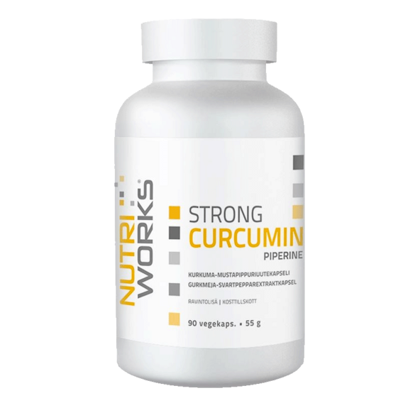 NutriWorks Silna kurkumina i piperyna