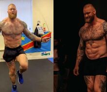 Hafthor Bjornsson ukázal svoju súčasnú formu tri mesiace pred zápasom s Halom!