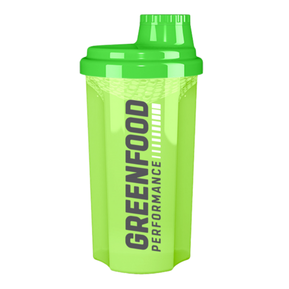 GreenFood Shaker Performance 700ml - zelený