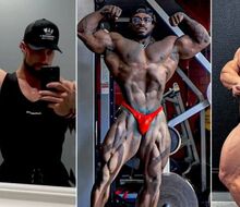 Chris Bumstead, Terrence Ruffin a Ramon Queiroz 2 týždne pred Classic Physique Olympia 2022