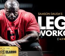 Samson Dauda a Shaun Clarida trénujú na Arnold Classic 2023