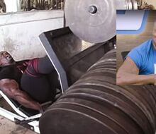 Ronnie Coleman komentoval svoj 2300lb leg press