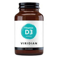Viridian Vitamin D3 4000iu