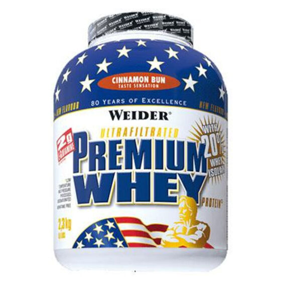 Weider Premium Whey Protein 500g - vanilka, jahoda